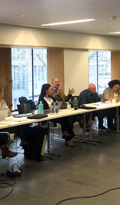 participants at exchange platform meeting