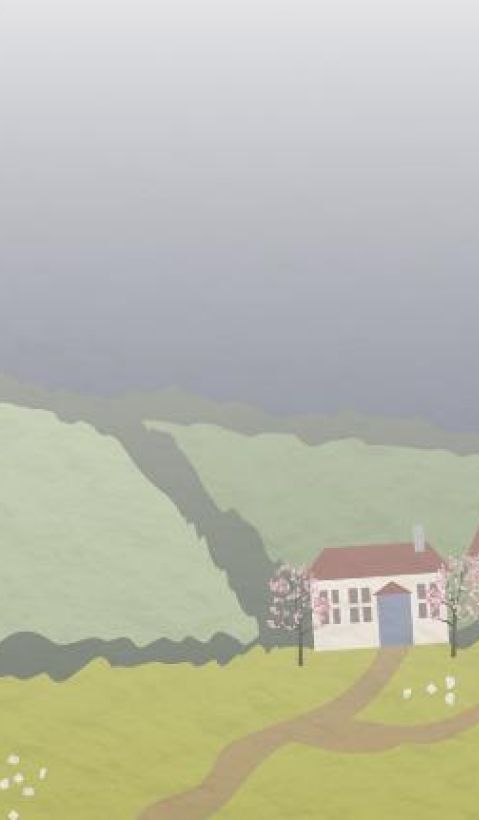 Grafik einer vielfältigen Agrarlandschaft