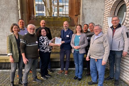 Landwirt*innen und Team der Bodensee-Stiftung übergeben CAP4GI-Empfehlungen an Herrn von Wuthenau (MLR)
